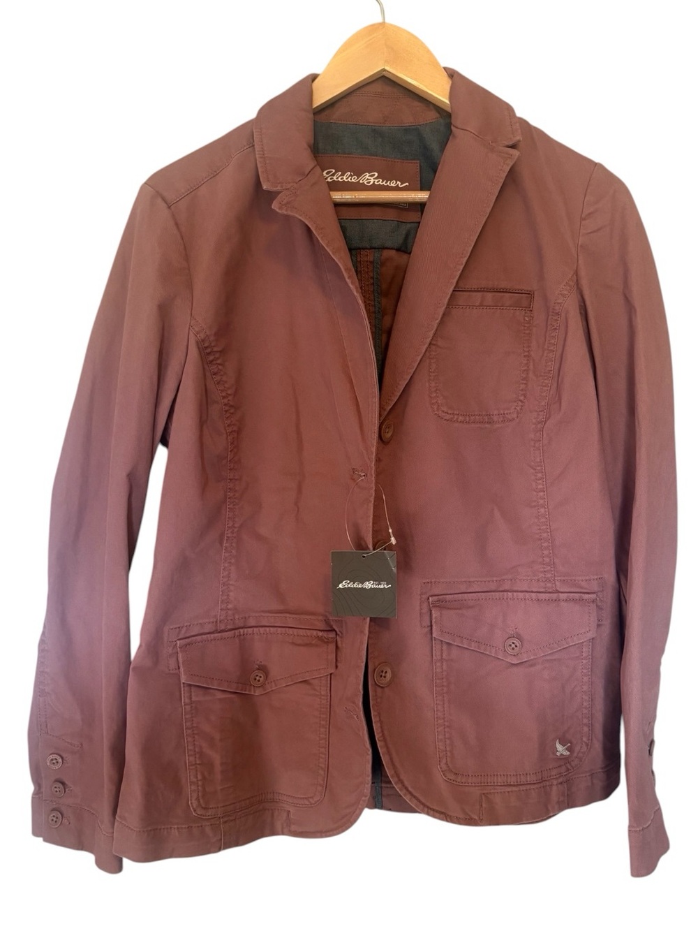 Eddie Bauer Vinrose Button Jacket Blazer